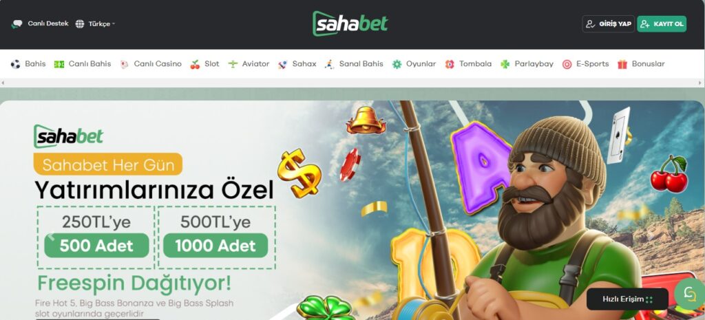 Sahabet Bedava Bonus Freespin