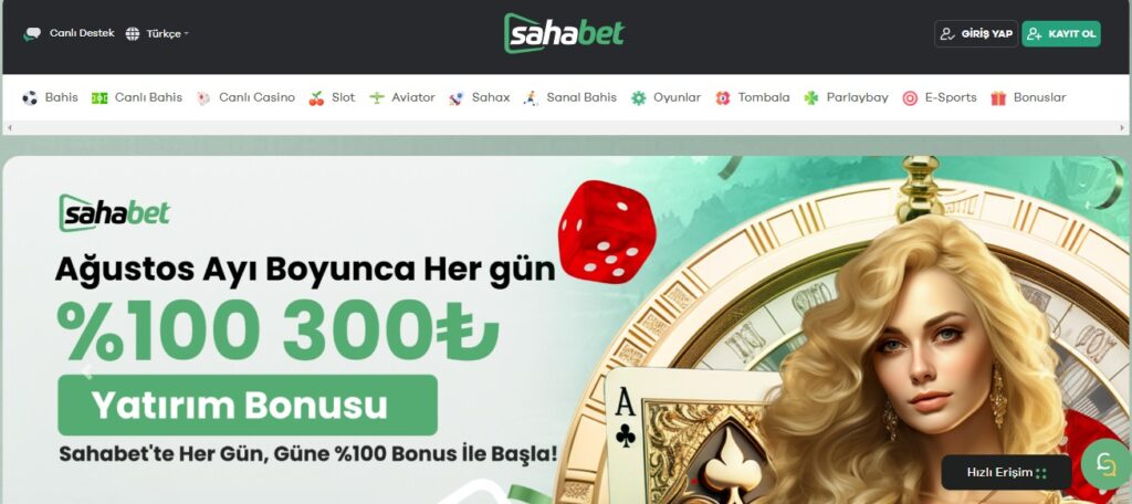 Sahabet Kayıt